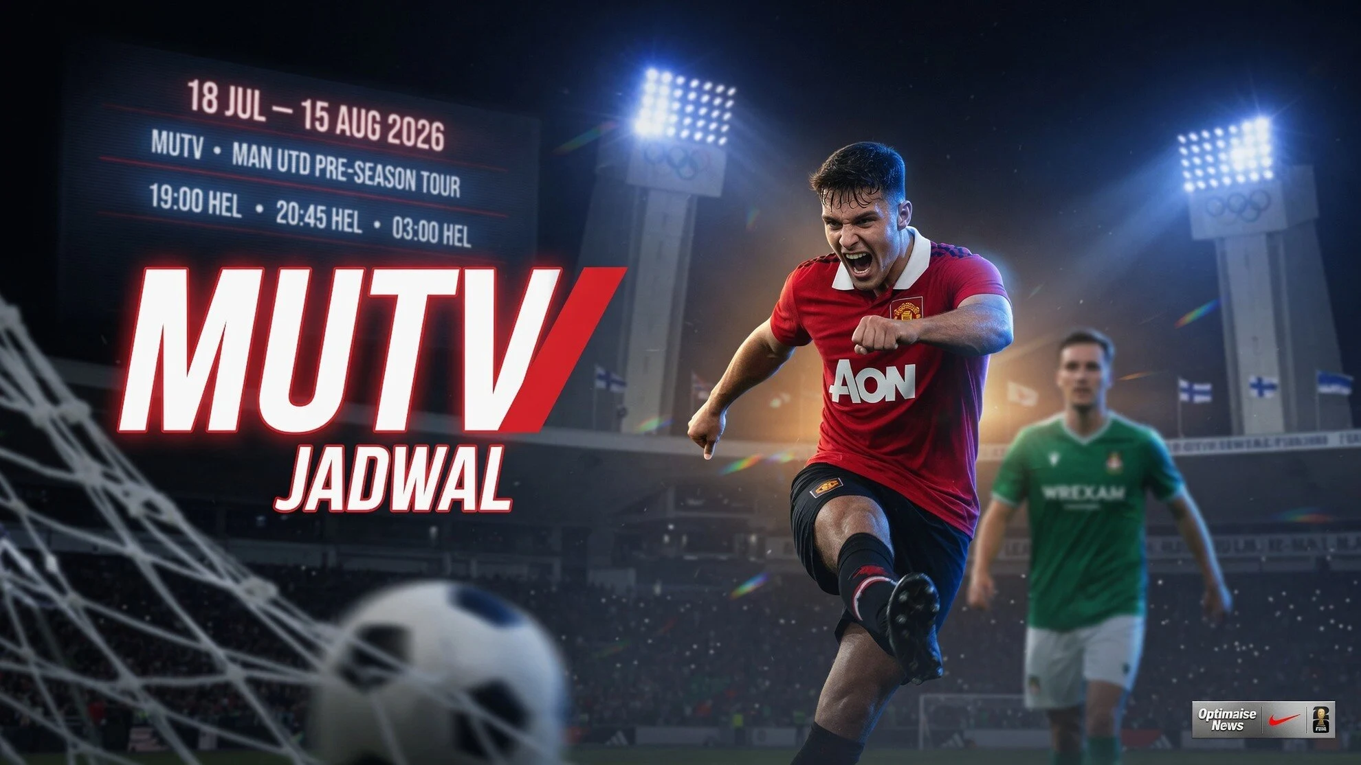 Cek man utd vs wrexham: Kick-off 22.00 WIB lewat MUTV