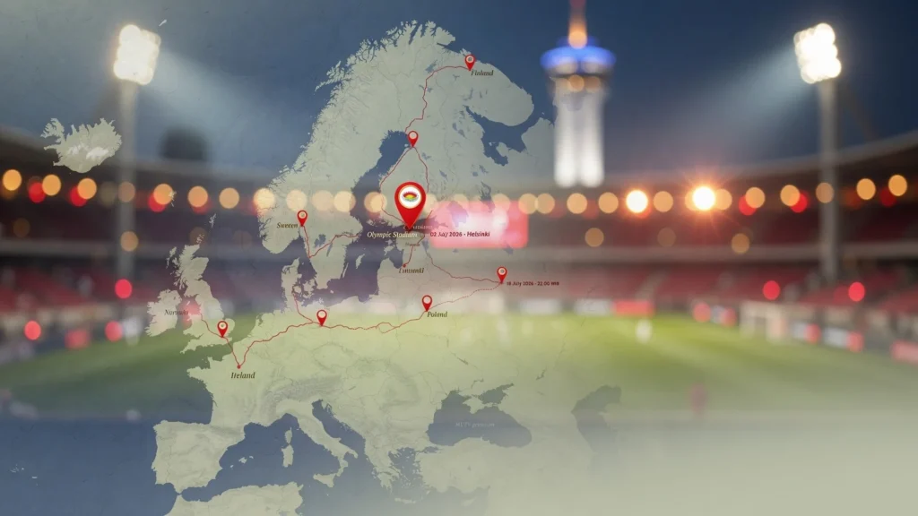 Rangkaian lawan lintas liga dari Norwegia hingga Polandia