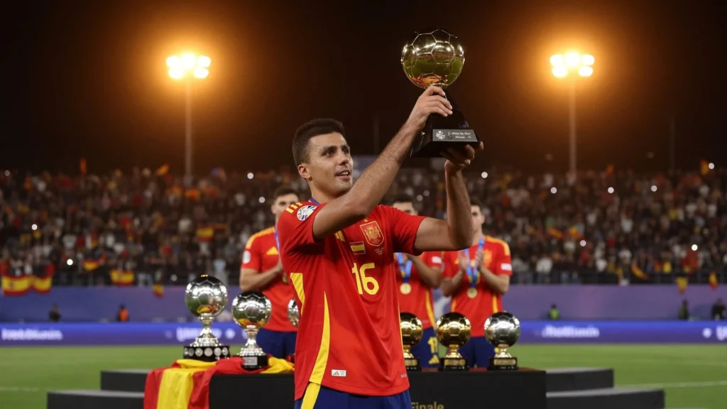 Perbandingan performa Rodri versus bintang Prancis dan Argentina