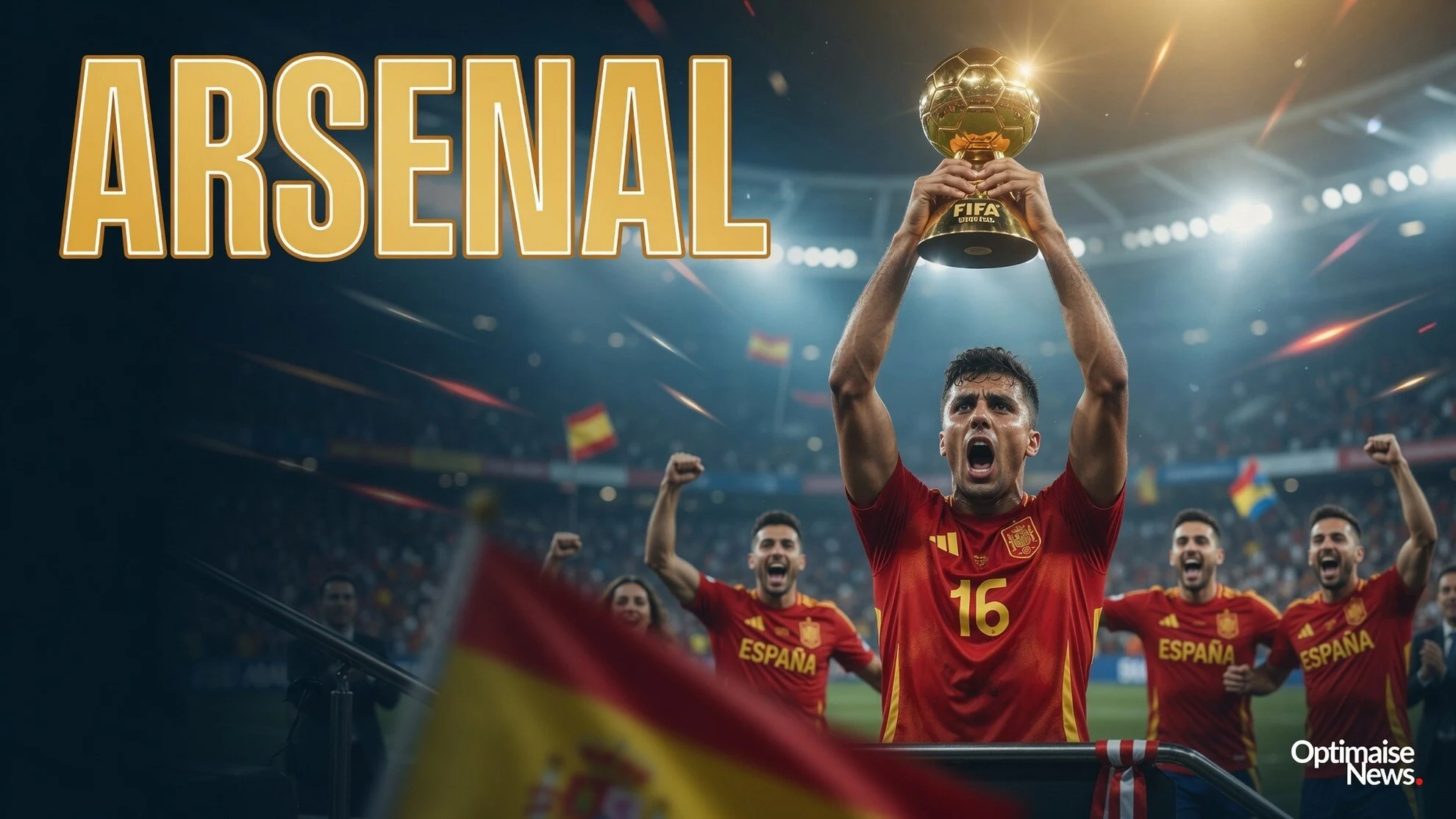 Cek pemenang piala dunia 2026: Rodri MVP, 13 Arsenal