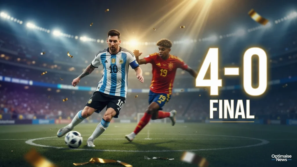 Cek prediksi spanyol vs argentina: 4-0 Eks Bek Final MetLife