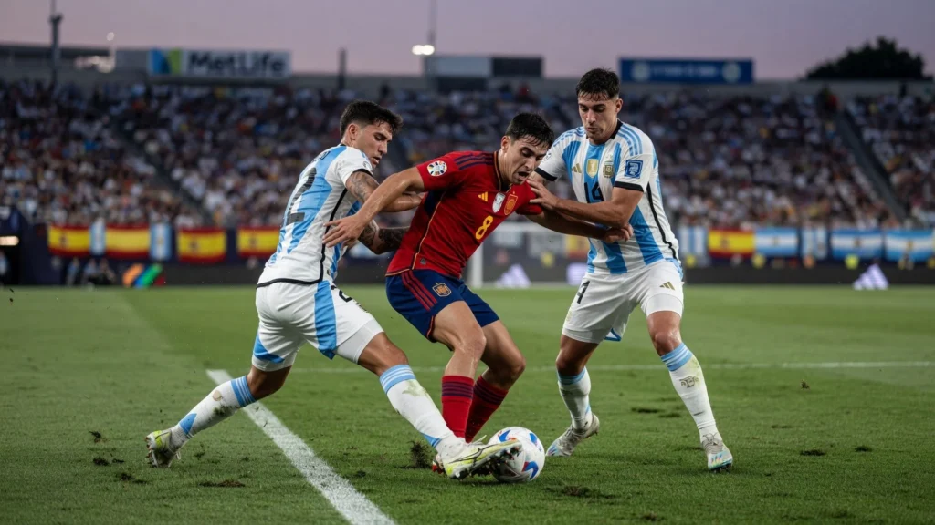 Formasi Taktik 2026 spanyol argentina