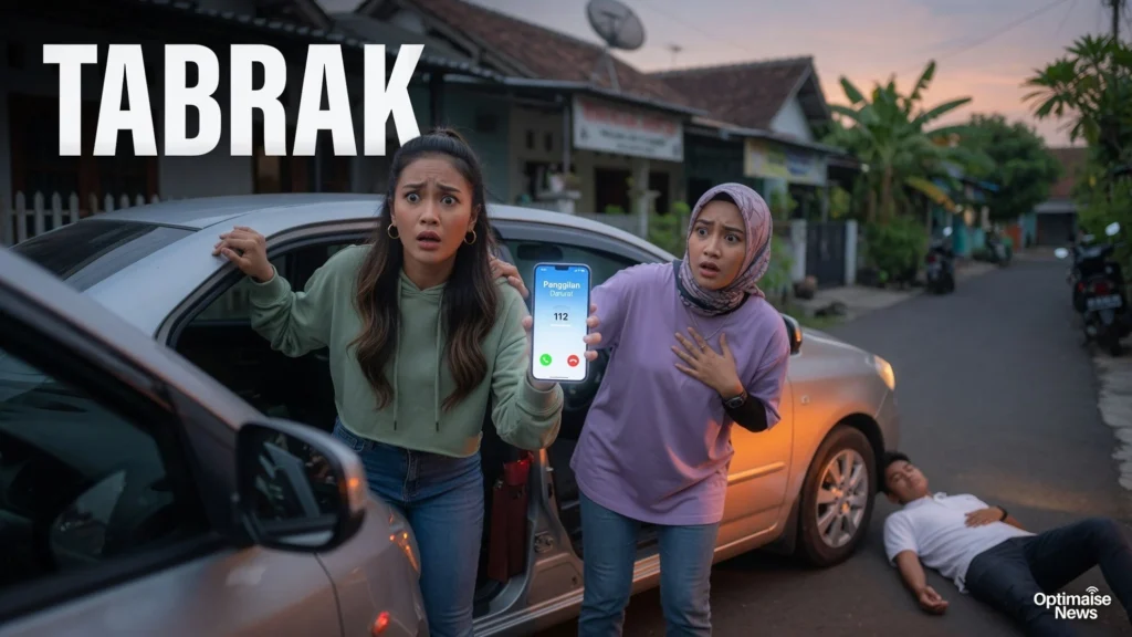 Cek sinetron merangkai kisah indah hari ini: Adegan Tabrak