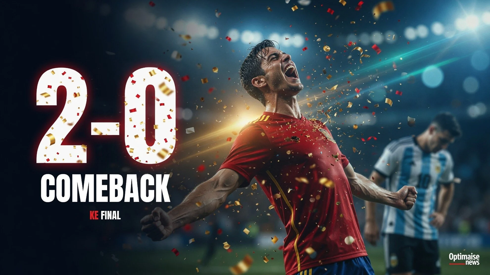Cek skor argentina vs spanyol: SI Tebak 2-0, Opta 59,6%