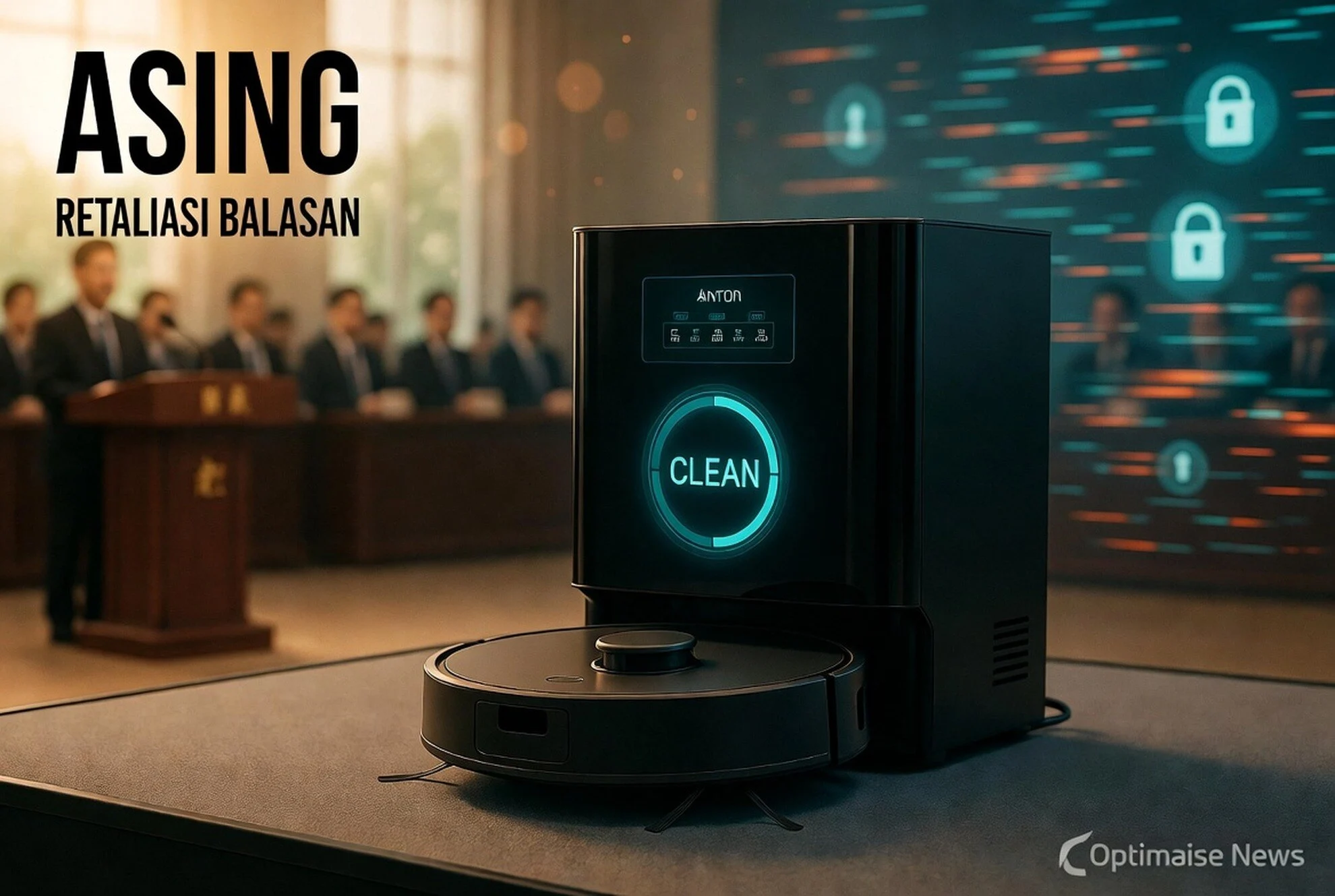 China Ancaman Balas AS atas Larangan Robot Vacuum dan Inverter Asing