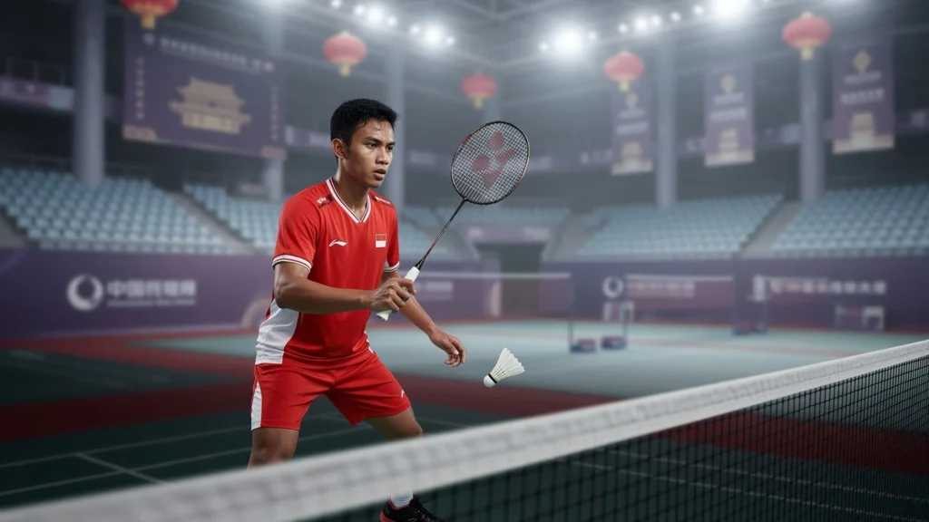 Babak Awal Alwi Farhan: Lawan Ayush Shetty