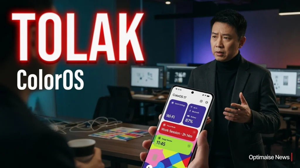 ColorOS 17: OPPO Tolak UI Transparan Demi Keterbacaan