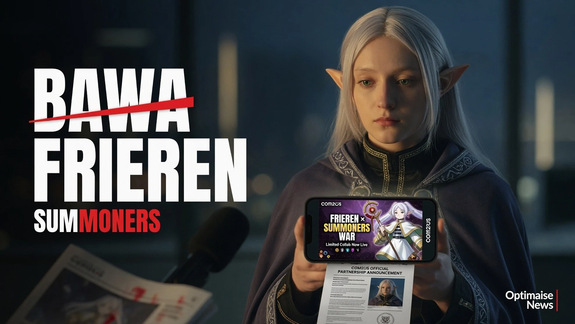 Com2uS Bawa Frieren ke Summoners War