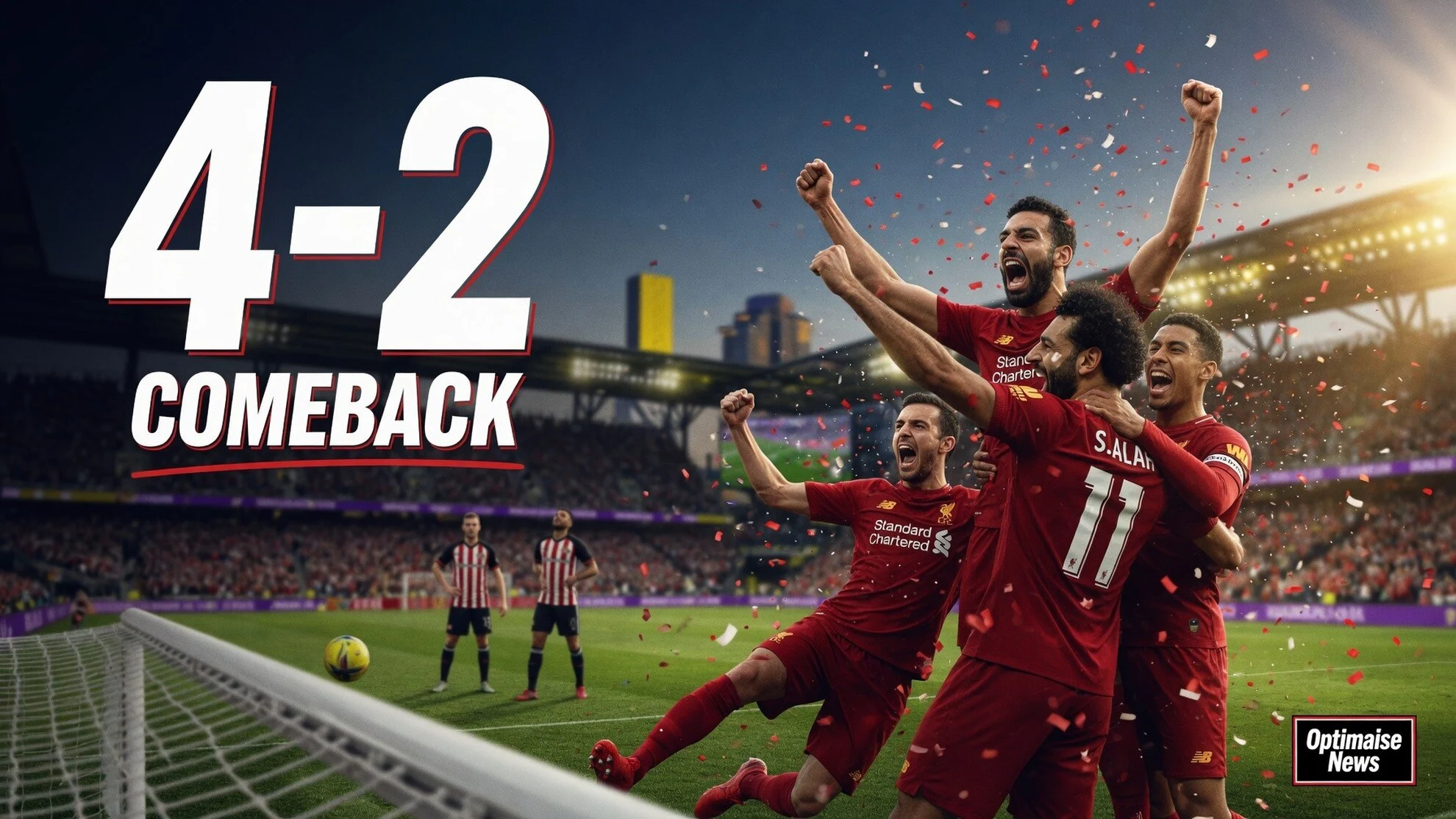 Comeback Liverpool vs Sunderland 4-2 di Debut Iraola Nashville