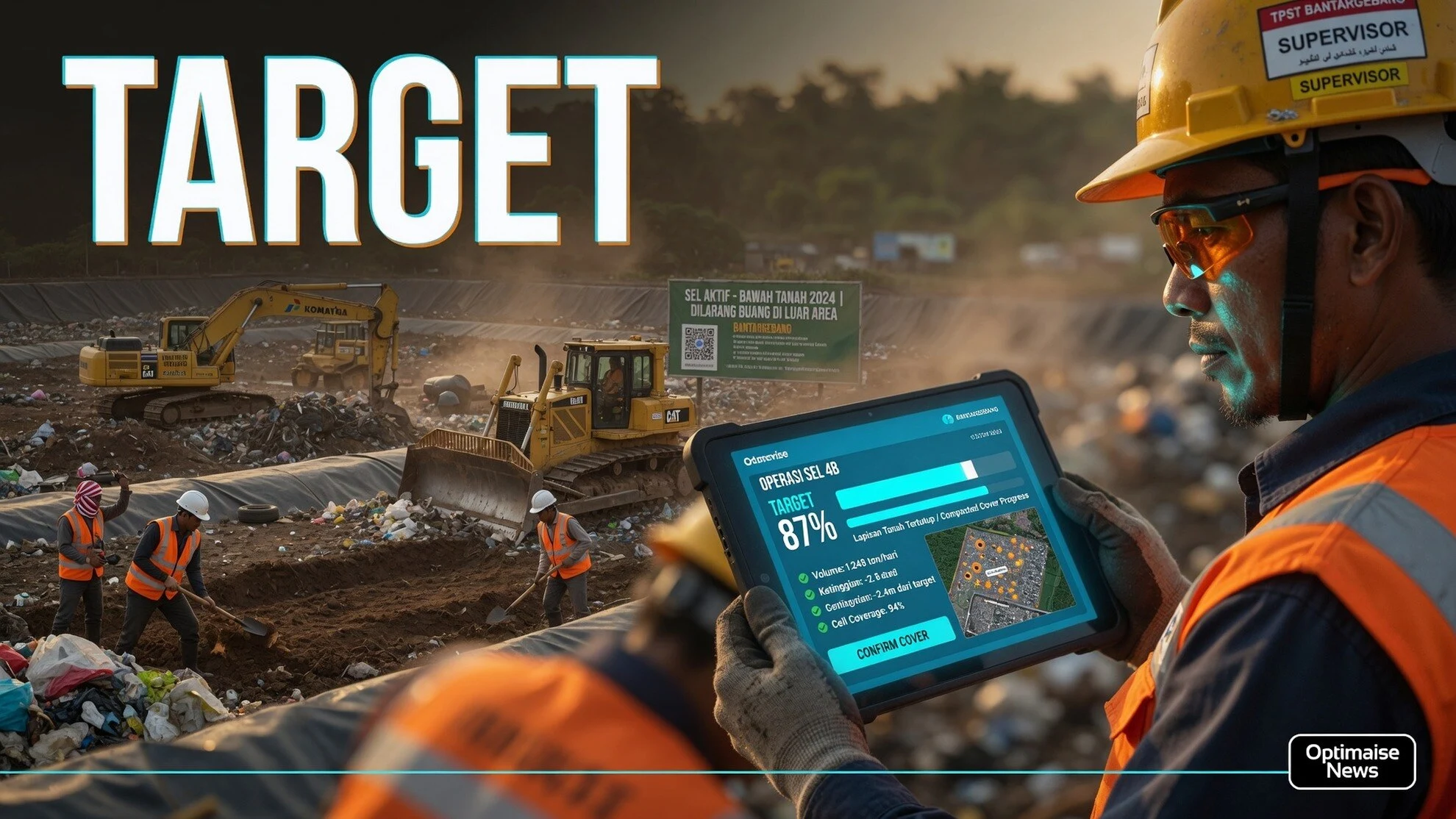 Controlled Landfill Bantargebang Mulai 2026 Target 50%