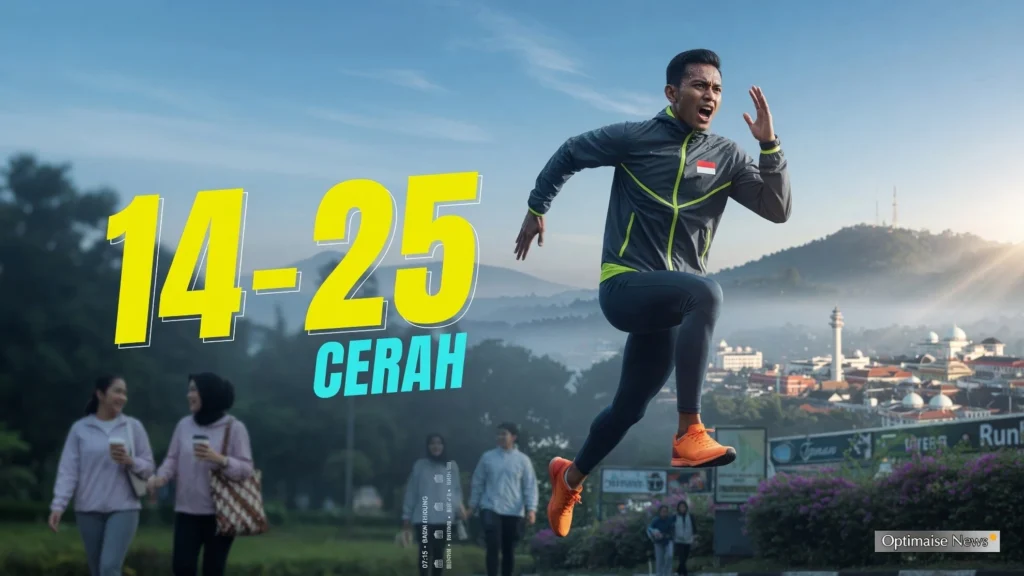 Cuaca Bandung Jadi Oase Cerah 14-25°C Jumat 24 Juli