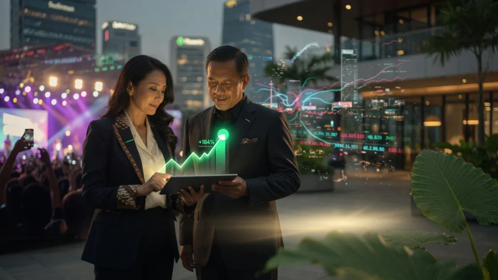 Model Cuan dari Konser Musik di Berbagai Kota