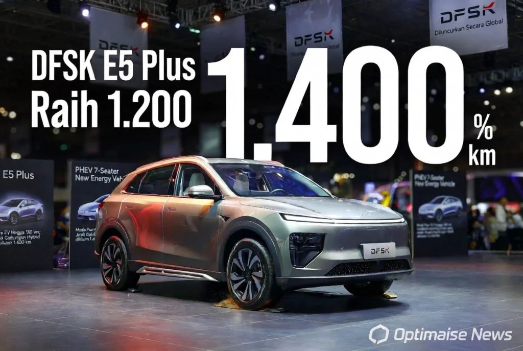 DFSK E5 Plus Raih 1.200 Pre-Order di Debut Global dengan Jarak 1.400
