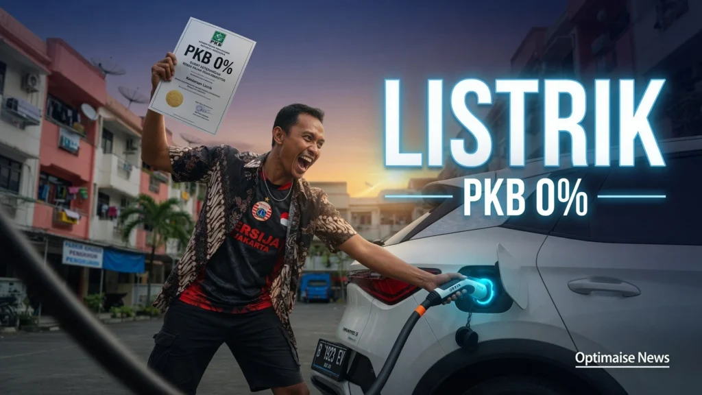 DKI Bebaskan PKB Mobil Listrik