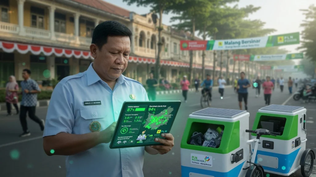 Malang Bersinar: Kolaborasi PLN dan Edukasi di CFD Ijen