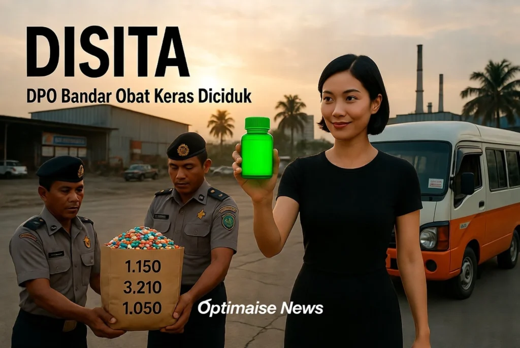 DPO Bandar Obat Keras Diciduk di Cikande, 5.410 Butir Disita