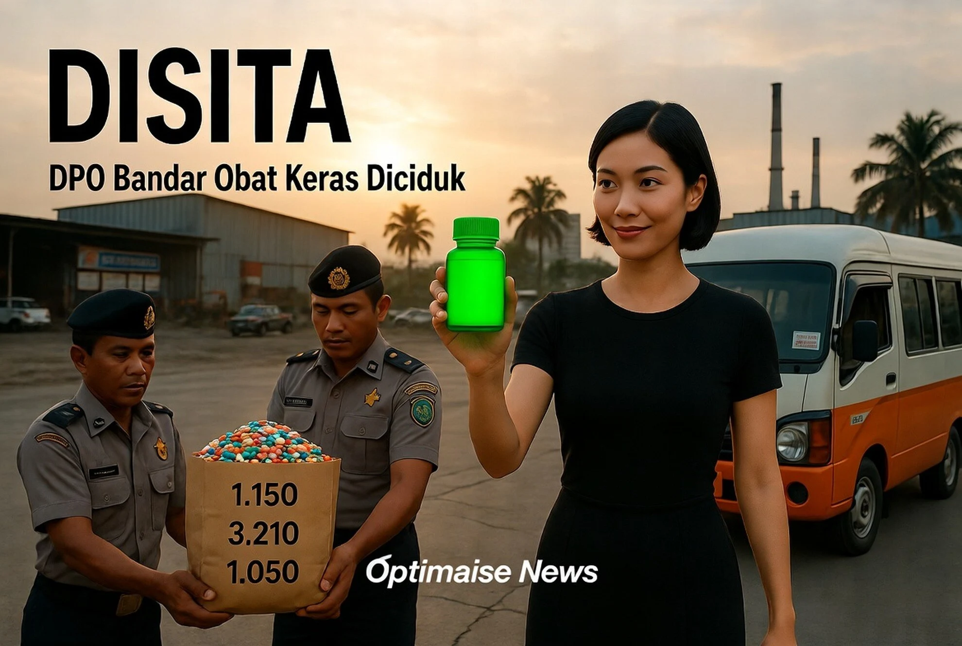 DPO Bandar Obat Keras Diciduk di Cikande, 5.410 Butir Disita