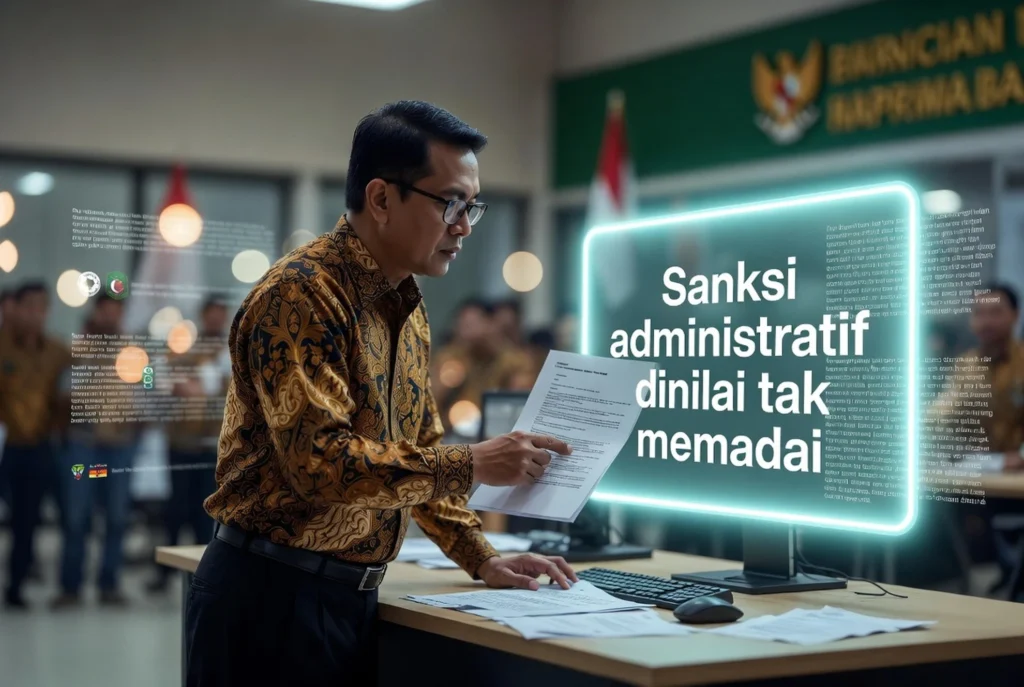 Sanksi administratif dinilai tak memadai