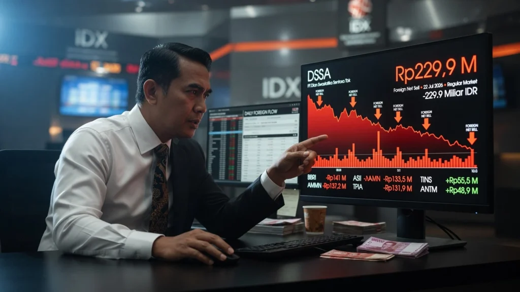 Saham yang Masih Diserok Asing di Tengah Gelombang Jual