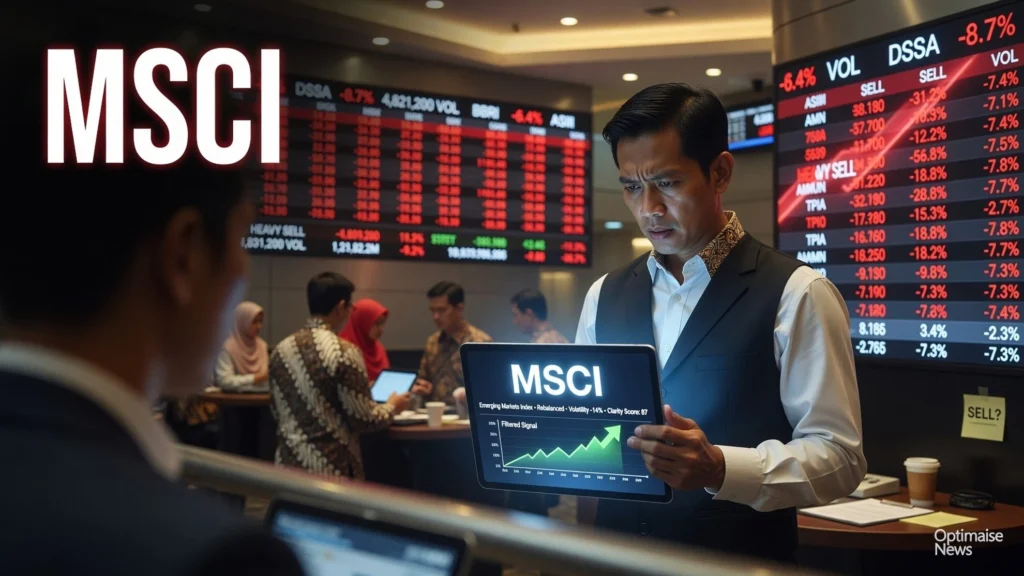 DSSA Puncaki Aksi Jual Asing Rp229,9 Miliar Usai Keluar MSCI