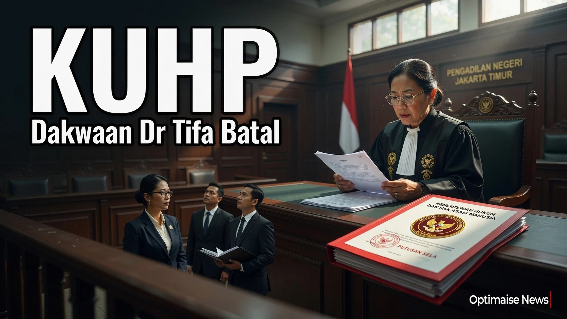 Dakwaan Dr Tifa Batal, Hakim Kritik Campur Pasal Dua Rezim KUHP