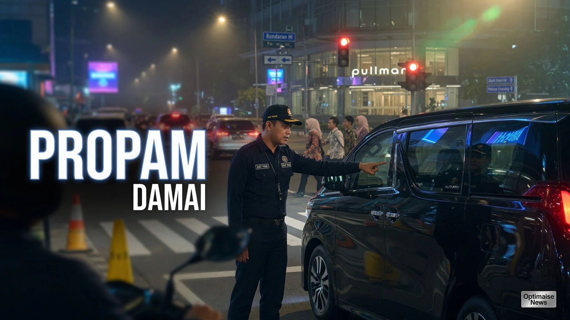 Damai di Menteng, Sopir Alphard & 2 Penumpang Polisi Diusut Propam