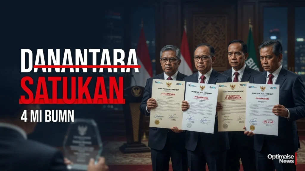 Danantara Satukan 4 MI BUMN Jadi Raksasa AUM Rp170 T
