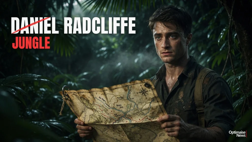 Daniel Radcliffe di JUNGLE: Ujian Nyata Amazon 22.00
