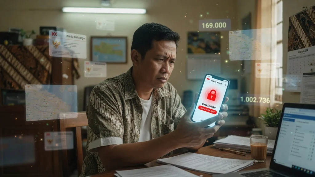 Apa Artinya Data Diblokir di Aplikasi Cek-in Warga