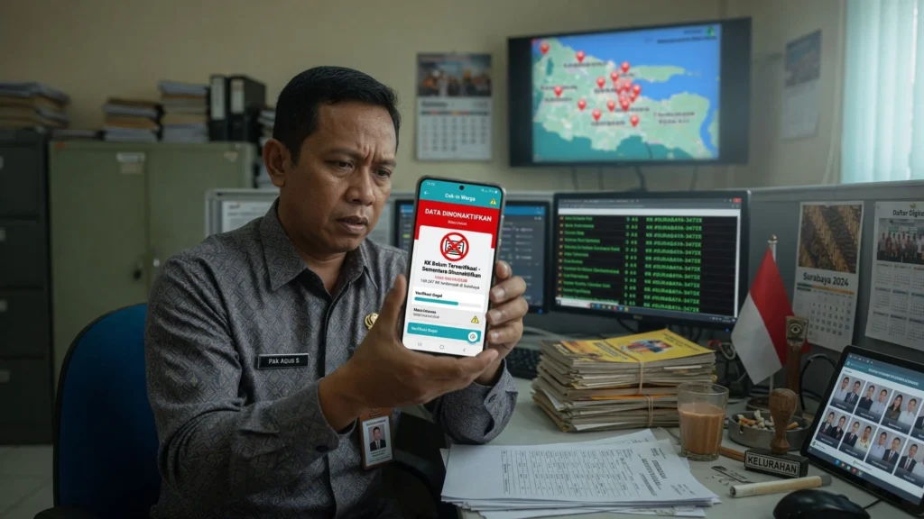 Langkah Lapor Keberadaan lewat Kelurahan dan Kecamatan