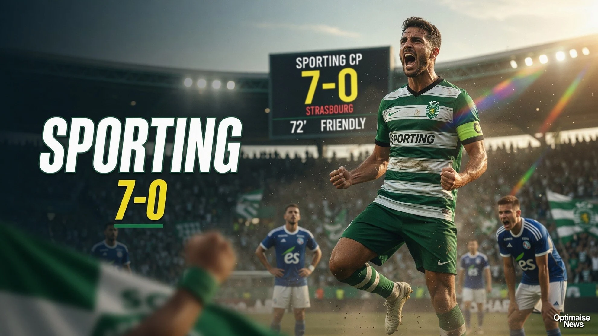Debut Pahit Hugo Oliveira: Strasbourg Dihajar Sporting CP