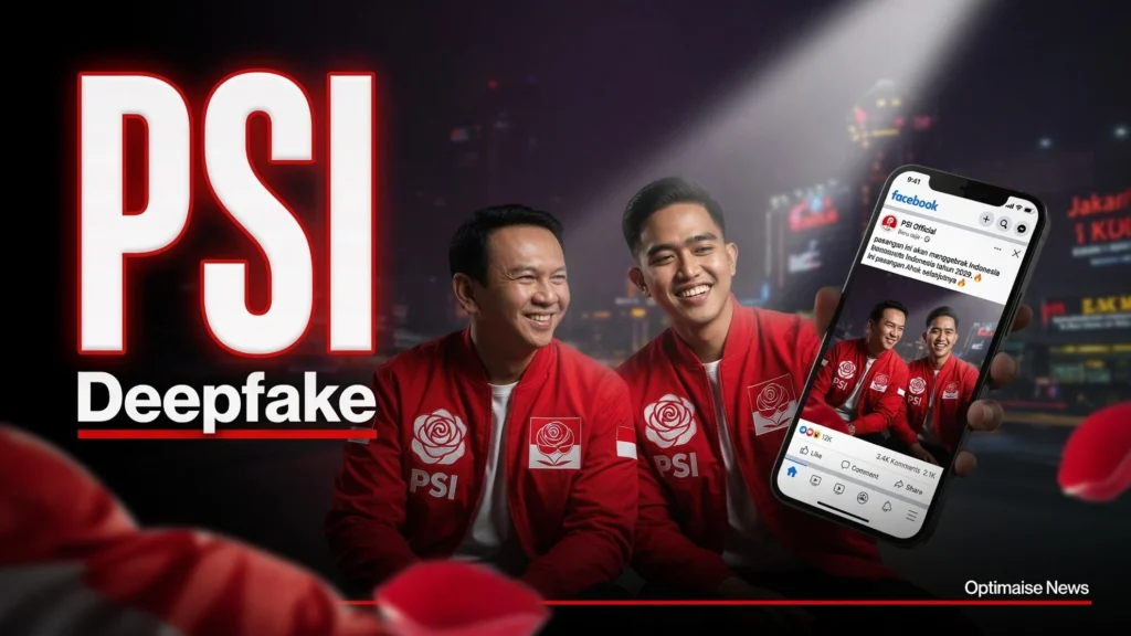 Deepfake Ahok-Kaesang dan Klaim 49% Bidik PSI 2029