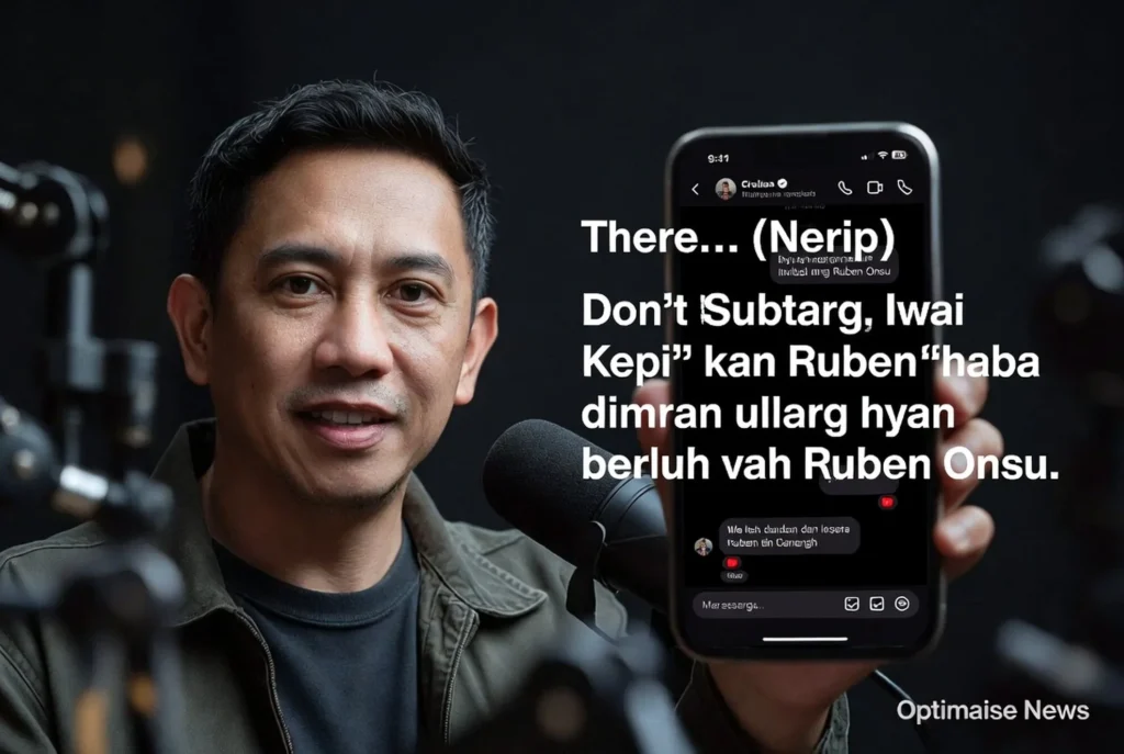 Denny Sumargo Janji Klarifikasi Ruben Onsu via Podcast