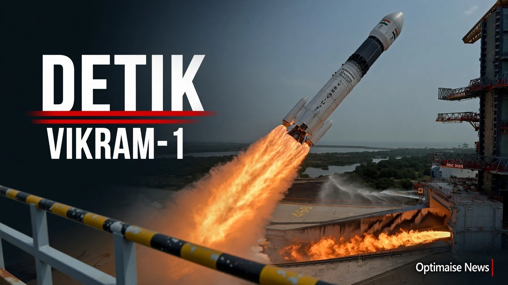 Detik-detik Vikram-1 Orbit 450 Km Bawa India ke Klub Elit