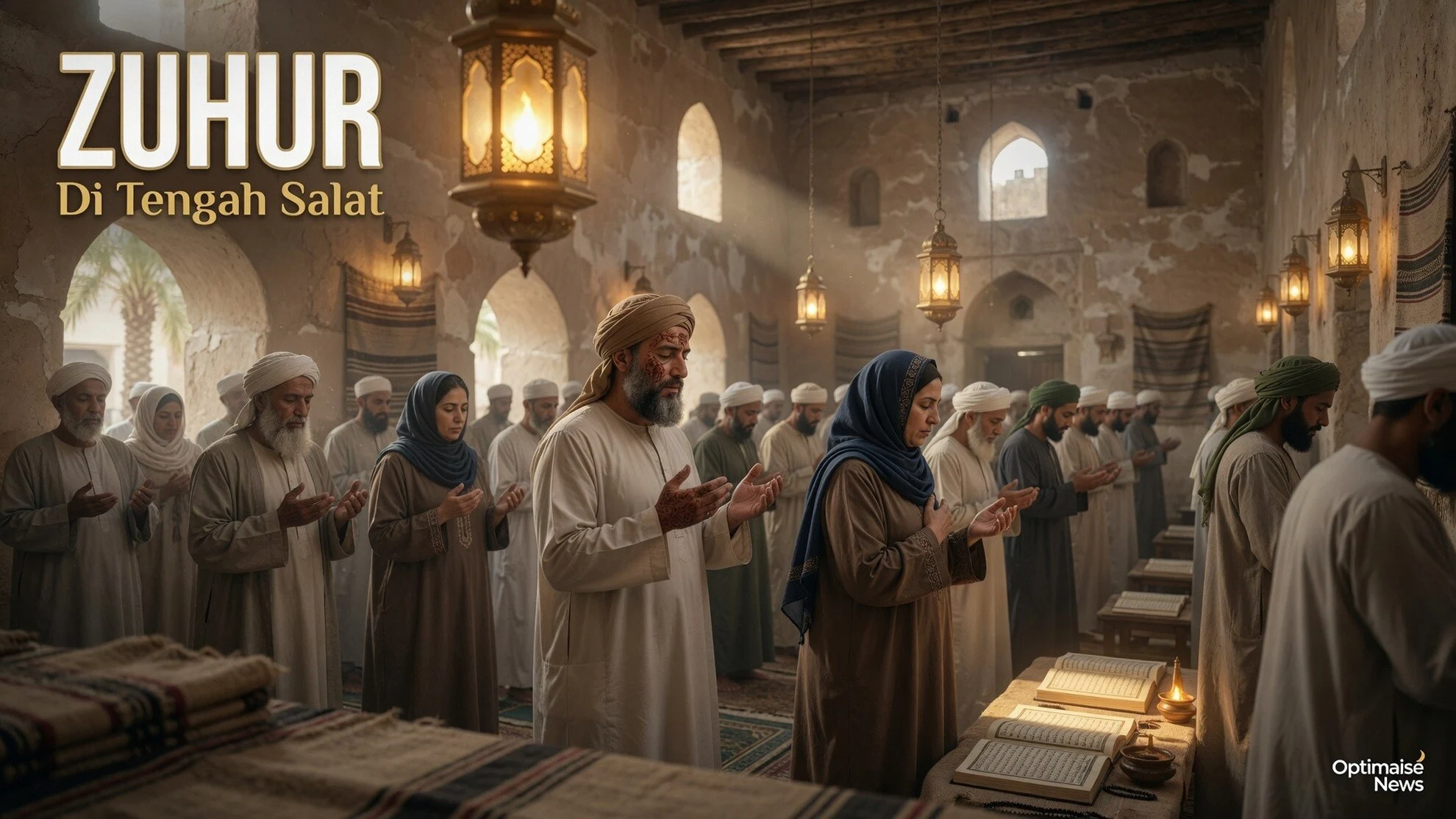 Di Tengah Salat Zuhur