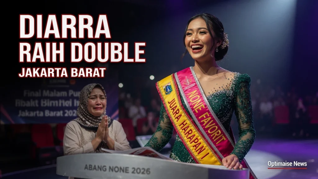 Diarra Raih Double Sash Abnon Jakbar