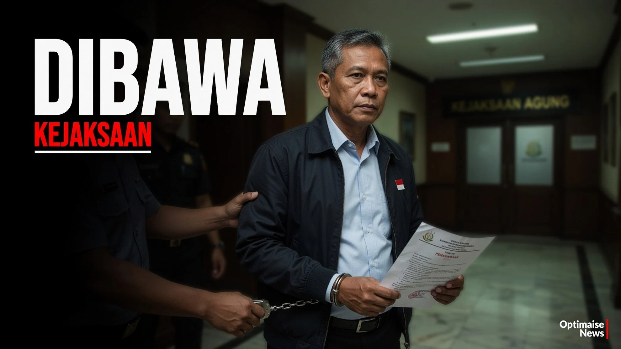 Dibawa ke Kejaksaan, Begini Penampakan Don Ritto Berbaju