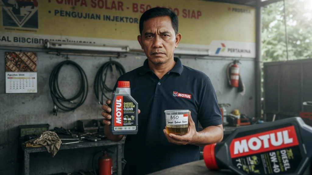 Pilihan Oli Diesel yang Disiapkan untuk Campuran Nabati Tinggi