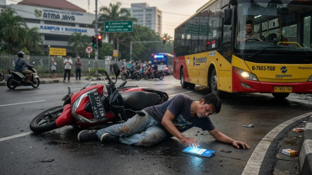 Identitas Korban, Bus, dan Sopir