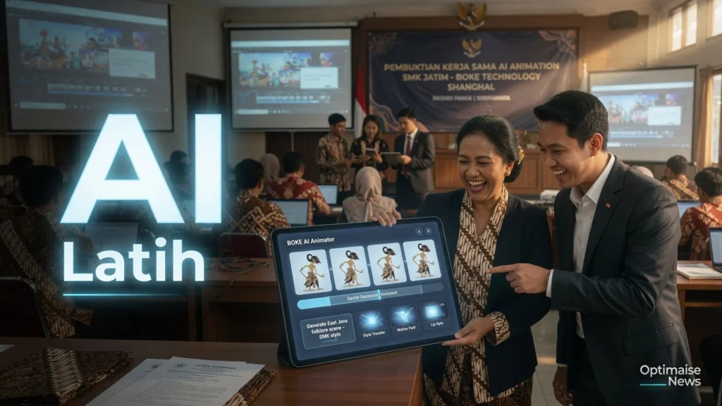Dindik Jatim-BOKE Shanghai Latih 5.000 Guru SMK AI Animasi
