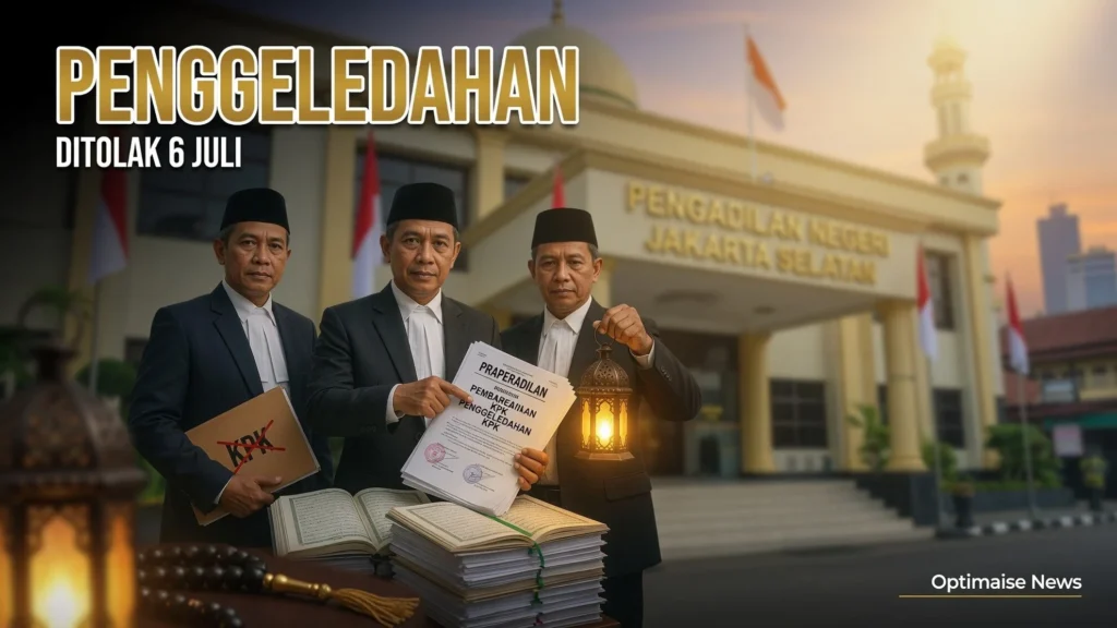Ditolak 6 Juli, Ketum Kesthuri Gugat Penggeledahan KPK