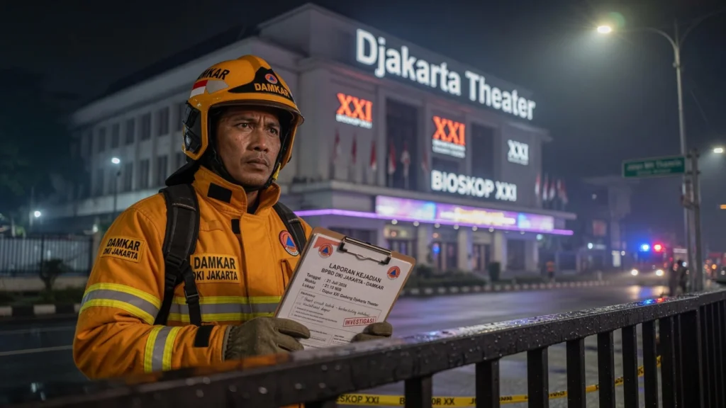 Titik Api di Dapur XXI dan Estimasi Kerugian Material