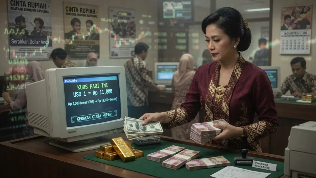 Getar Dimulai: Tutut, Pejabat Negara, dan Pengusaha Melepas Dolar