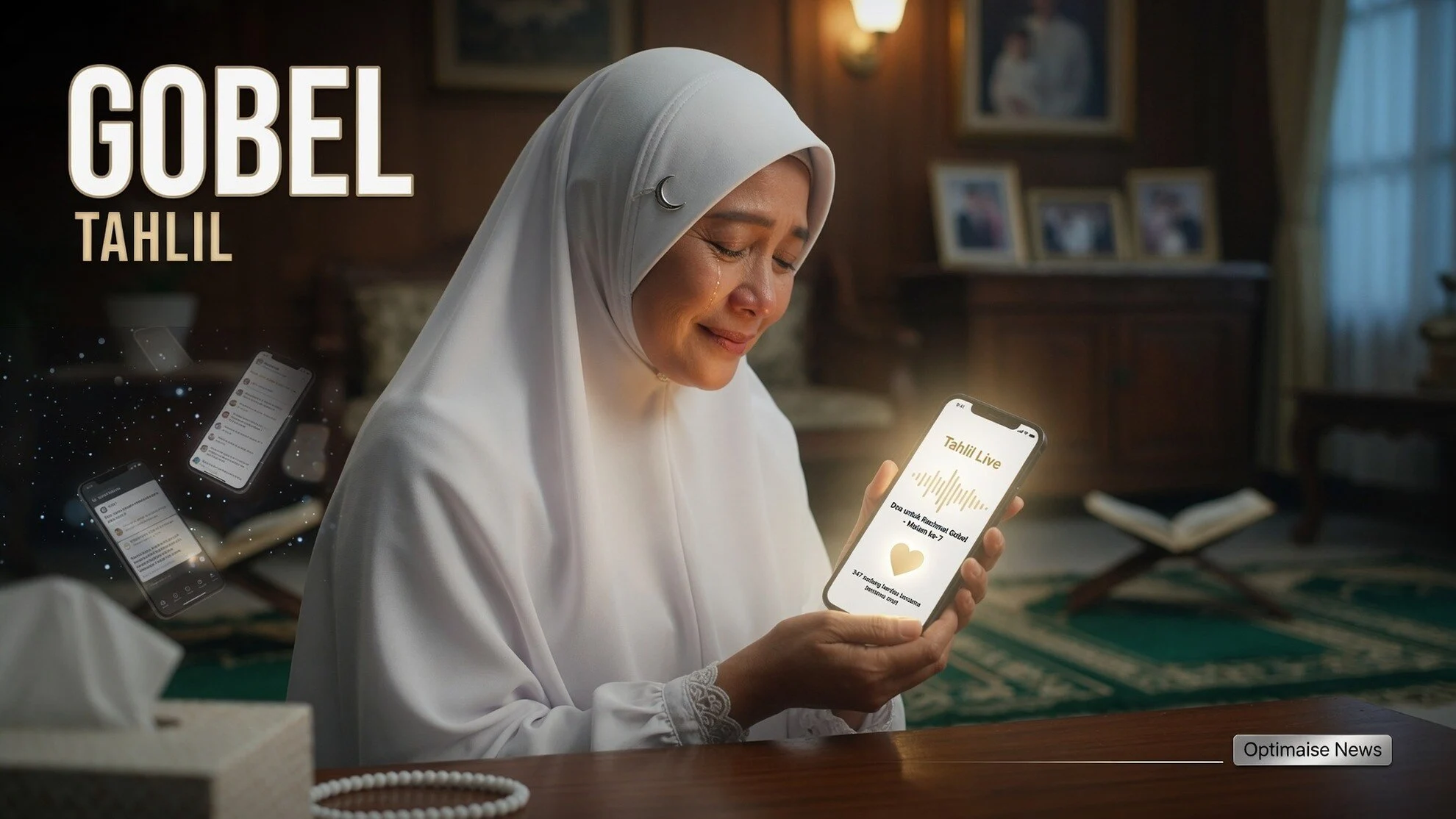 Donna Agnesia Berhijab demi Toleransi di Doa Rachmat Gobel