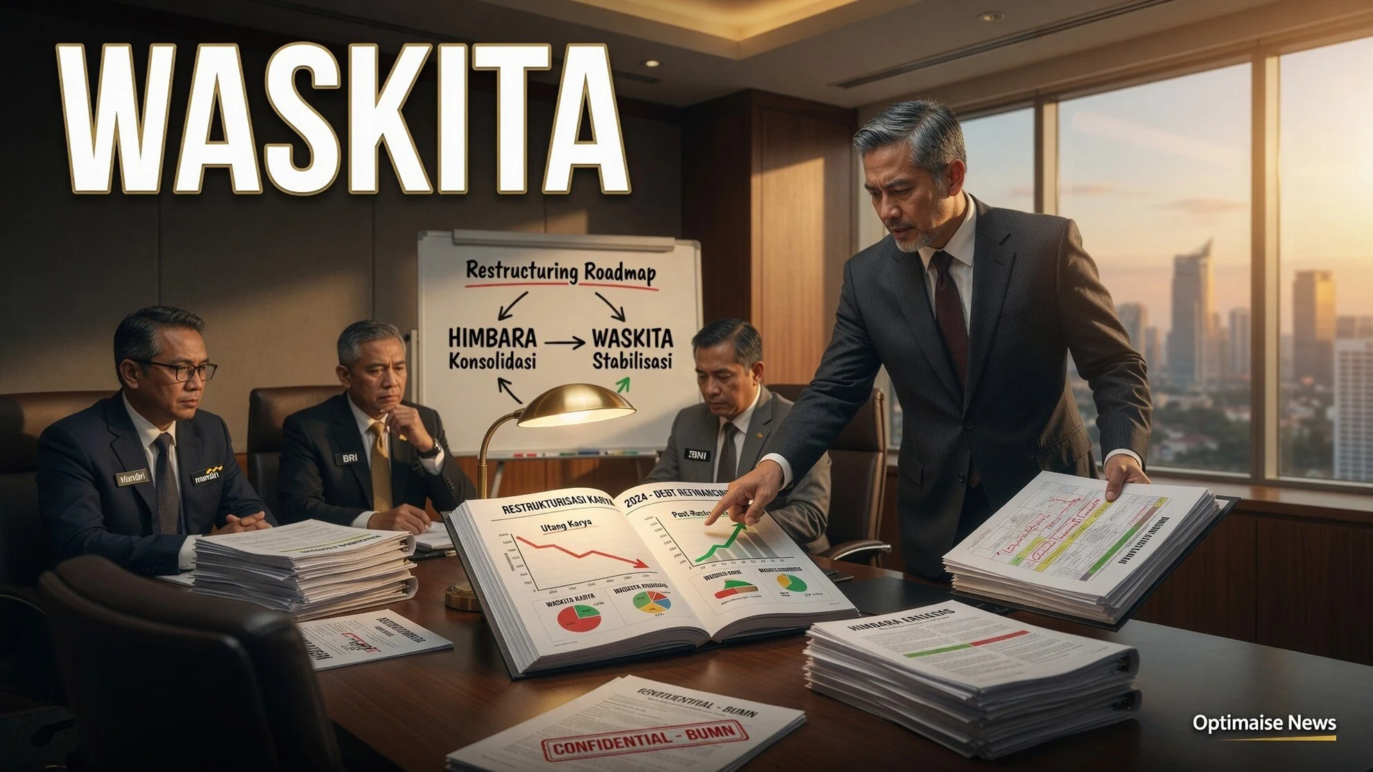 Dony Oskaria Ajak Himbara Siapkan Skema PTPP ADHI Waskita