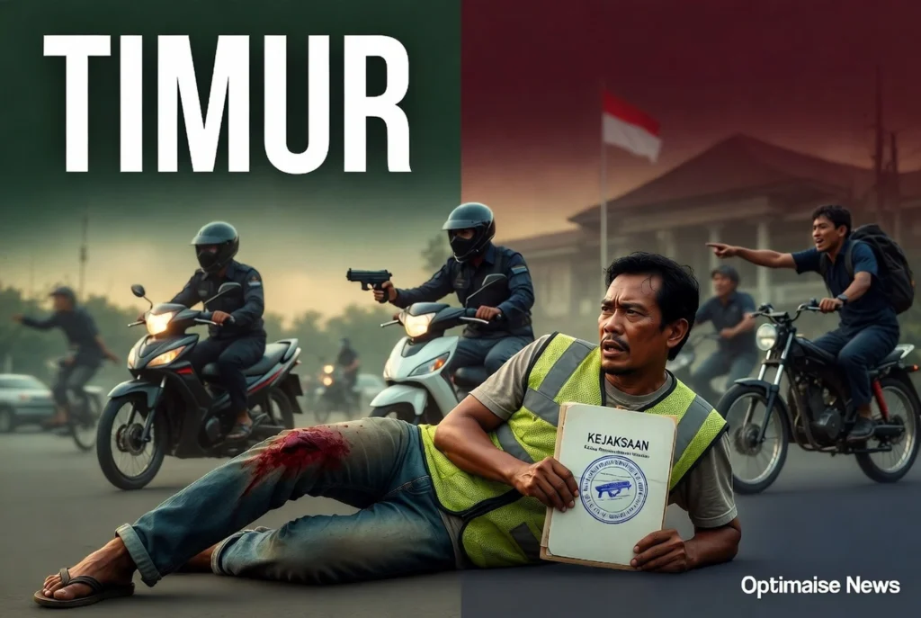 Driver Ojol Ditembak Pelaku Curanmor, Polisi Tangkap di Lampung Timur