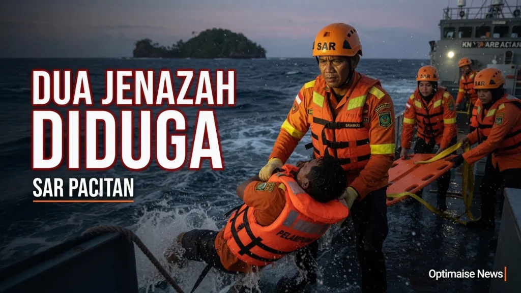 Dua Jenazah Diduga Korban KM Nurul Salsa Dievakuasi