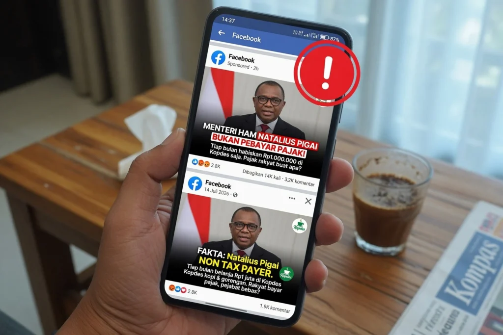 Narasi fiktif target belanja bulanan di koperasi desa