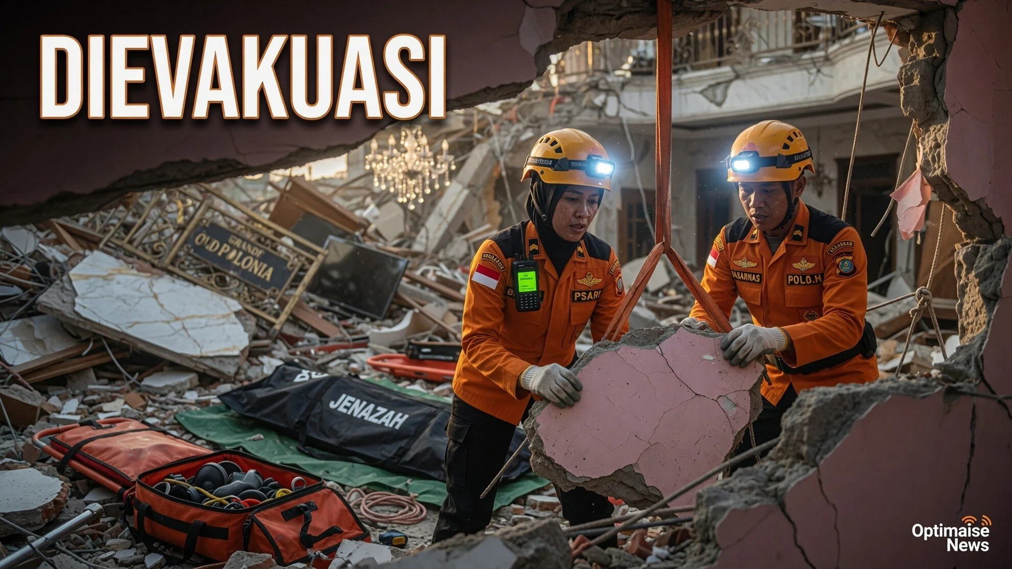 Dua Mayat Dievakuasi