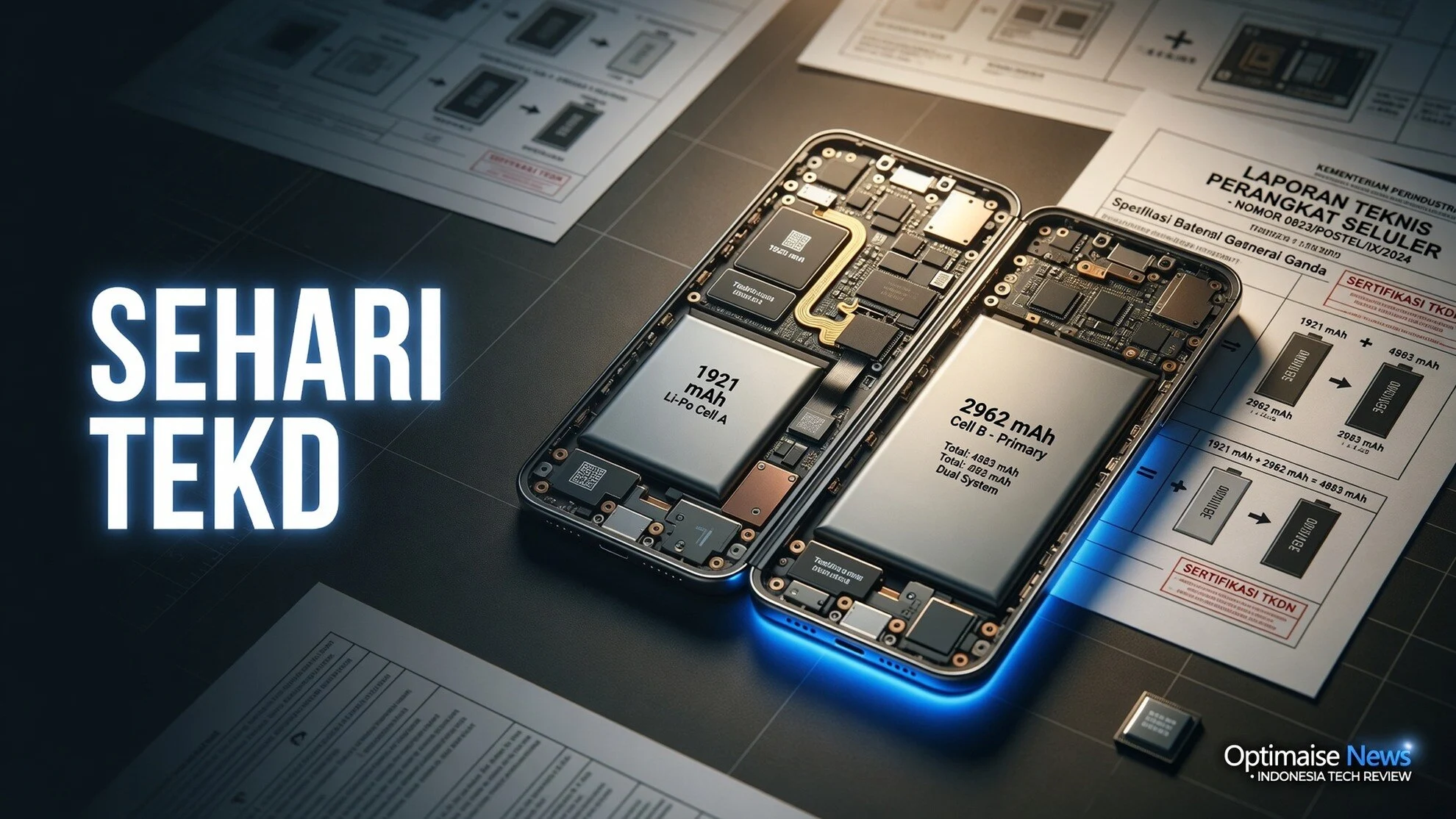Dual Sel Baterai iPhone Fold Capai 4.883 mAh Sehari
